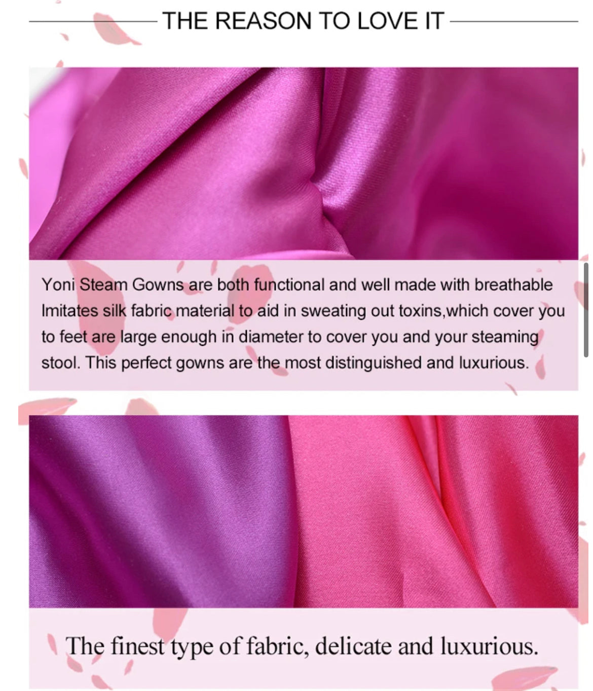 Angel V Yoni Steam Gown – Spa-Style Steaming Robe