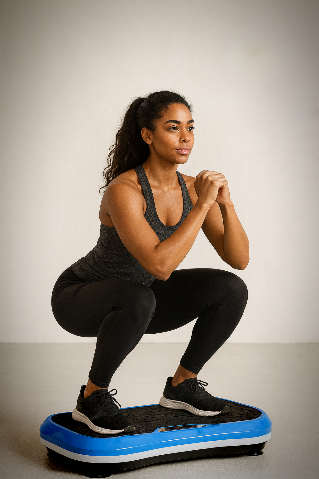 P-Fit Compact Vibration Plate - Muscle Toning & Circulation