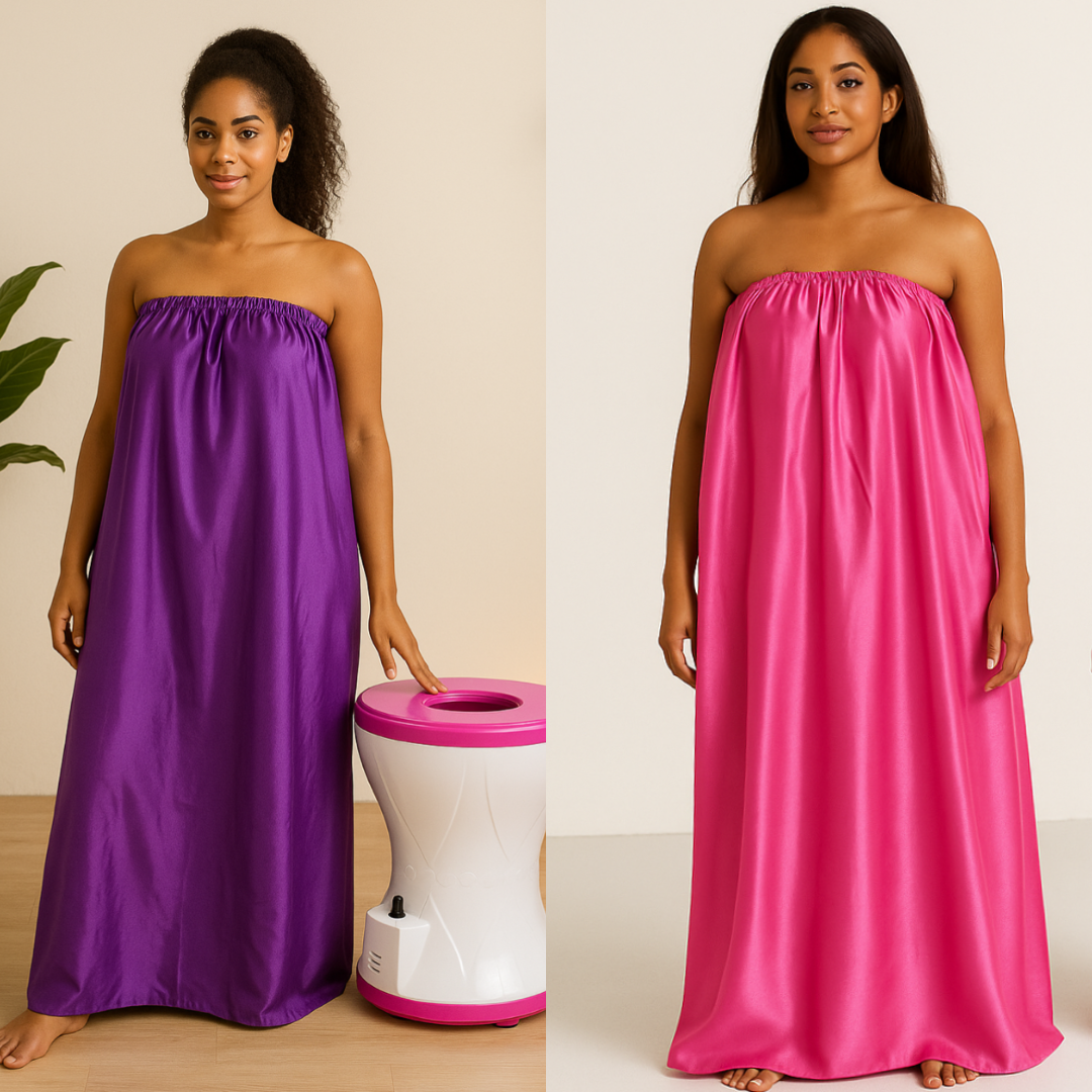 Angel V Yoni Steam Gown – Spa-Style Steaming Robe