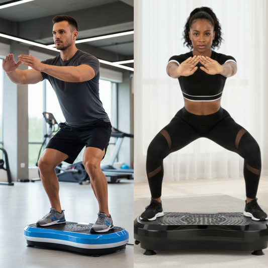 P-Fit Compact Vibration Plate - Muscle Toning & Circulation